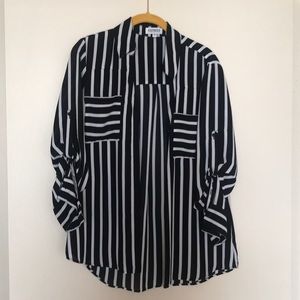 Express Portofino striped shirt